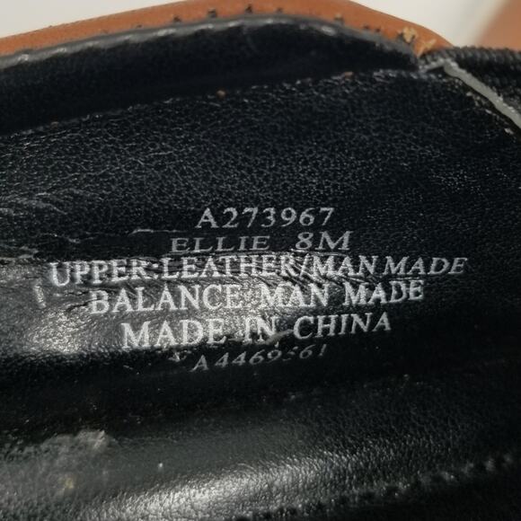 H By Halston Ellie Brown Slip on Mules Loafers Stretch Flats Women's Size 8 - Picture 5 of 14